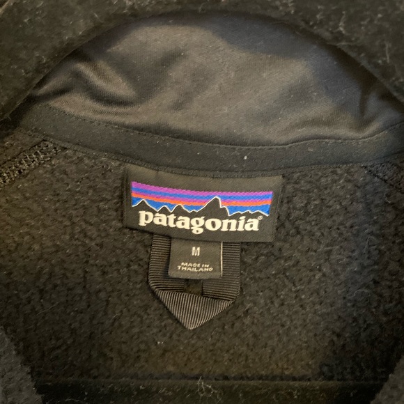 Women’s Better Sweater 1/4 Zip Black Patagonia - Picture 3 of 3